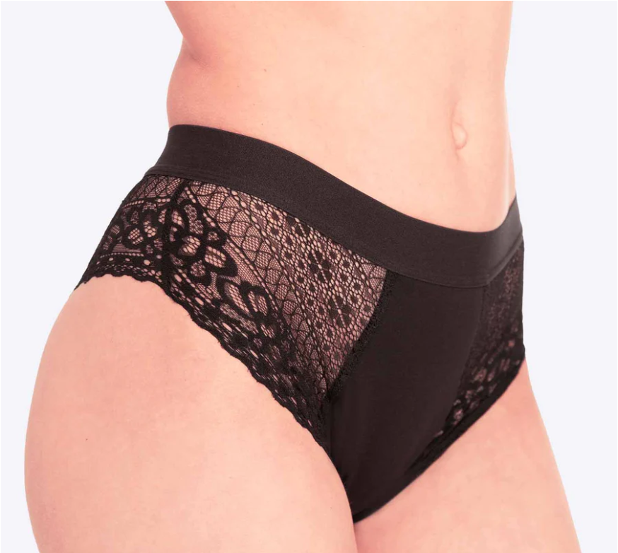 DUMMY - WUKA Ultimate™ Lace talle medio flujo medio  Negro - M